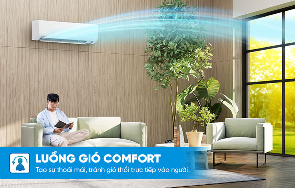 Luồng gió thoải mái Comfort